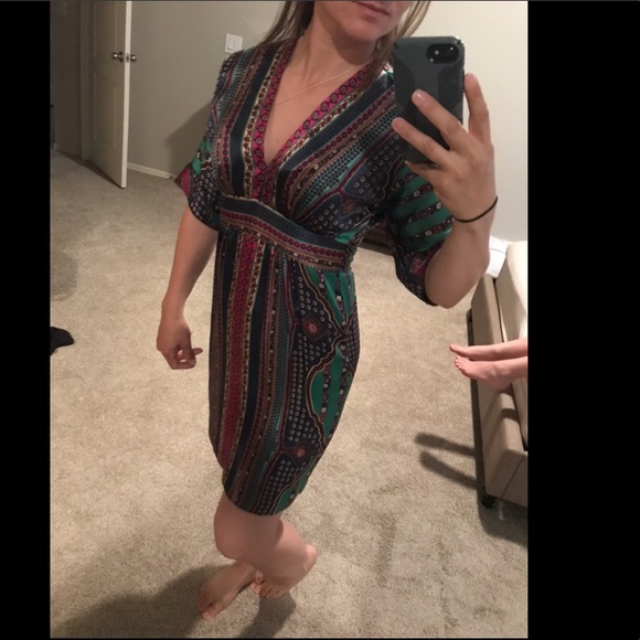 Silk dress - Picture 2 of 5